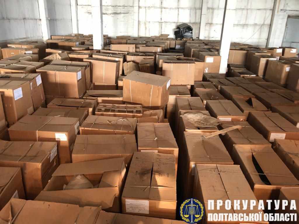 Полтавська прокуратура викрила незаконне виробництво сигарет на понад двісті мільйонів