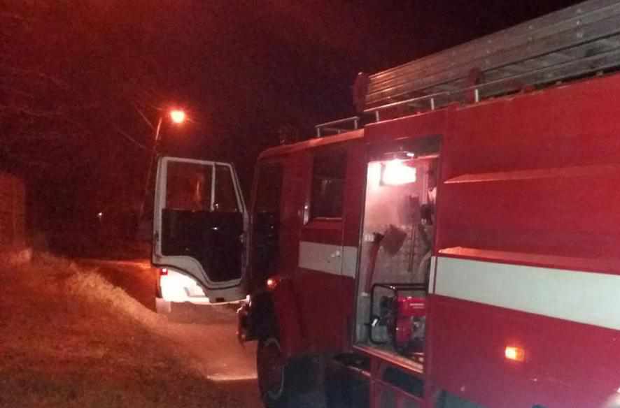 У Полтаві на Вороніна горів приватний будинок. ФОТО