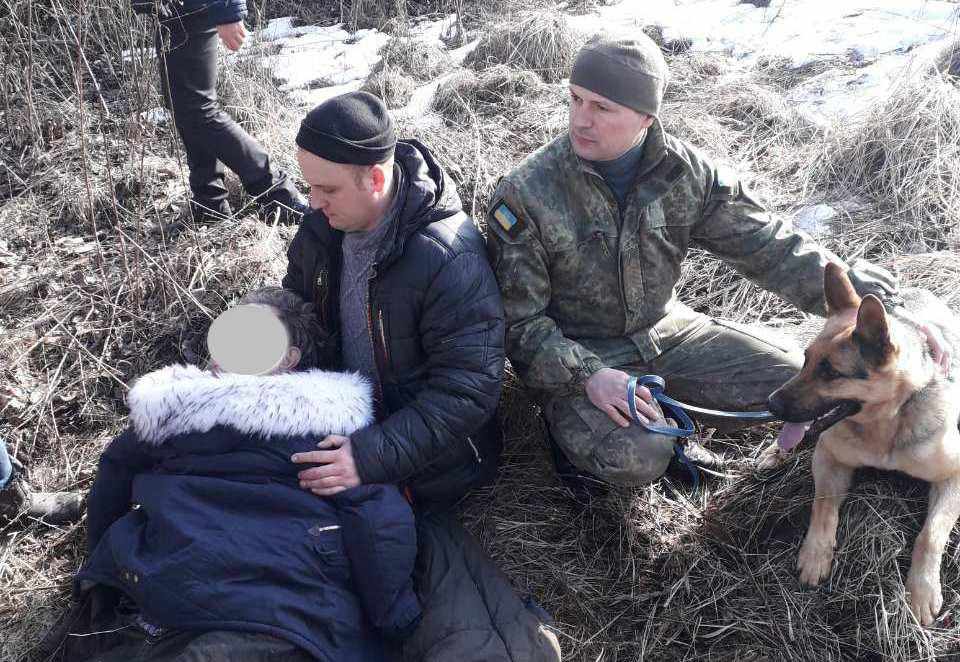 На Полтавщині поліцейська вівчарка врятувала пенсіонера