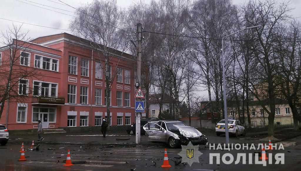 У ДТП в Полтаві постраждали шестеро людей: серед потерпілих діти