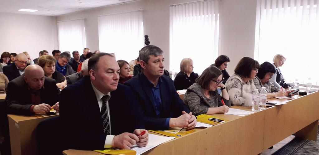 У Лубнах голови громад Полтавщини розбиралися, як формують місцеві бюджети 