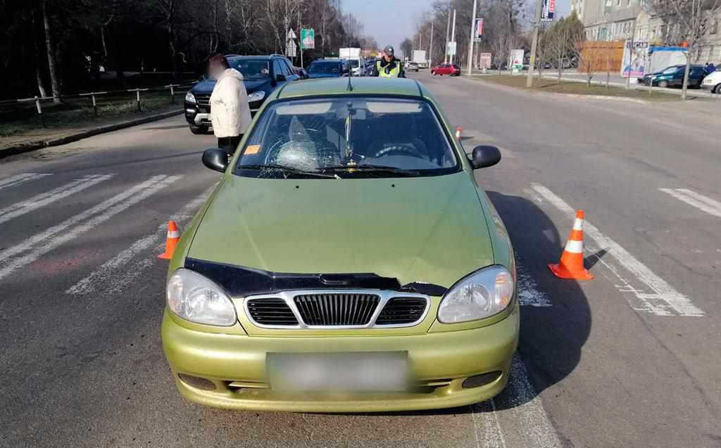 На Полтавщині в Лубнах жінку збили на переході