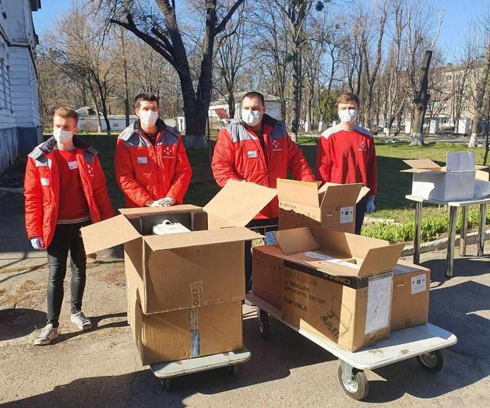 Інфекційна лікарня Полтави отримала обладнання від «Нової пошти»