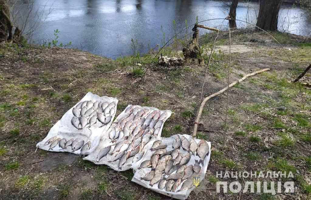 На Полтавщині затримали ще одного чоловіка, який незаконно ловив рибу