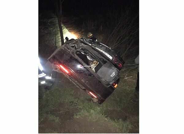 ДТП на Полтавщині: автівка злетіла з дороги 