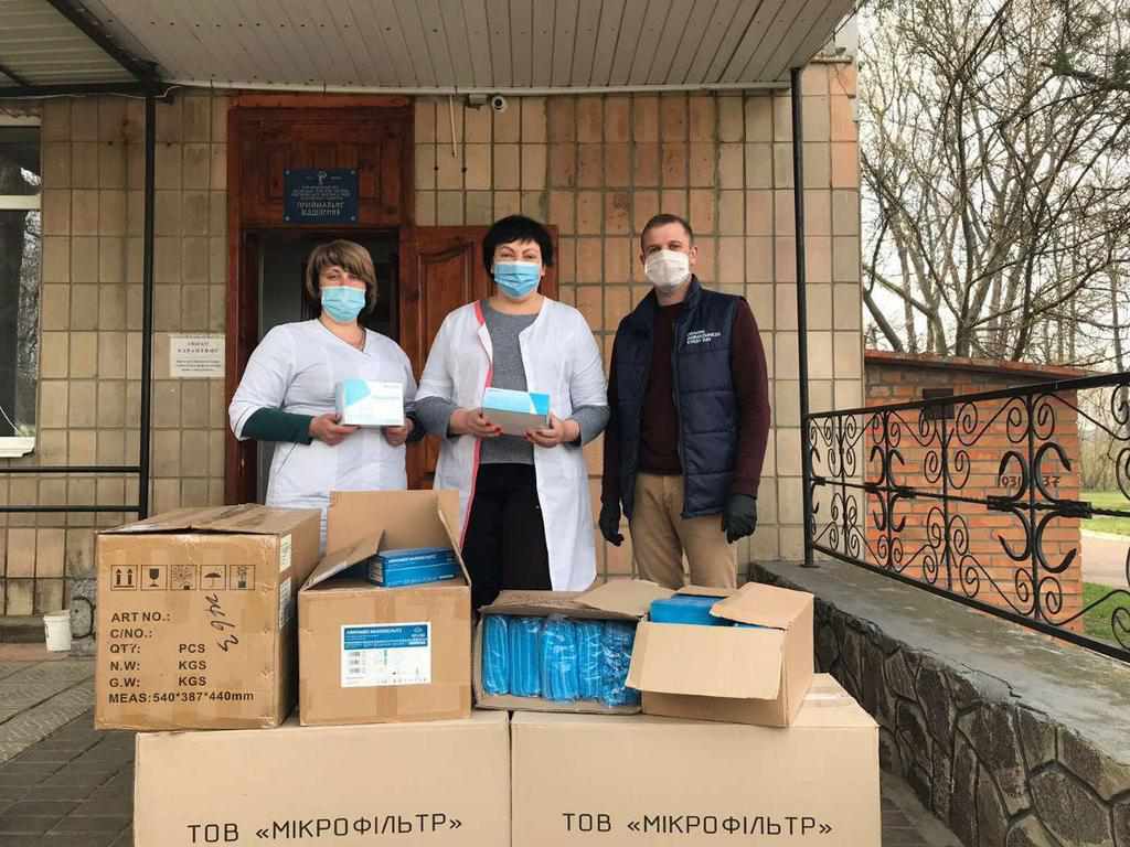 Кернел передав Полтавським лікарням медикаменти для лікування хворих на коронавірус