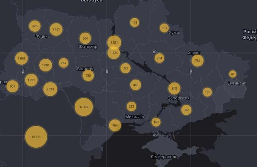 Коронавірус в Україні: 325 нових випадків, яка ситуація на Полтавщині