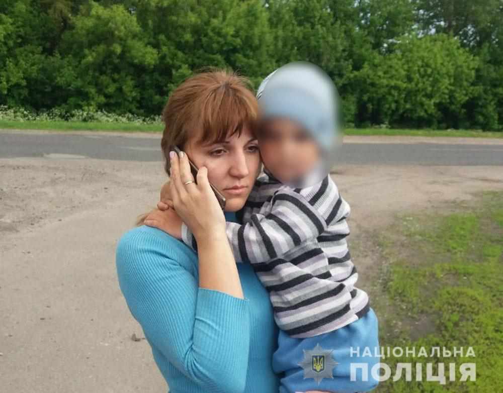 На Полтавщині менше ніж за півгодини розшукали малюка, який самостійно гуляв селом