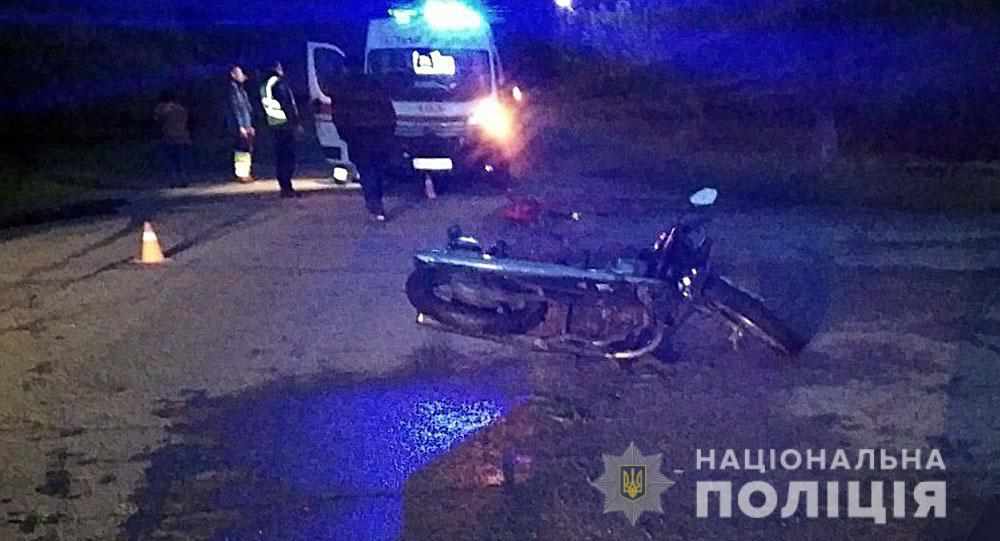 На Полтавщині розбився 20-річний мотоцикліст 