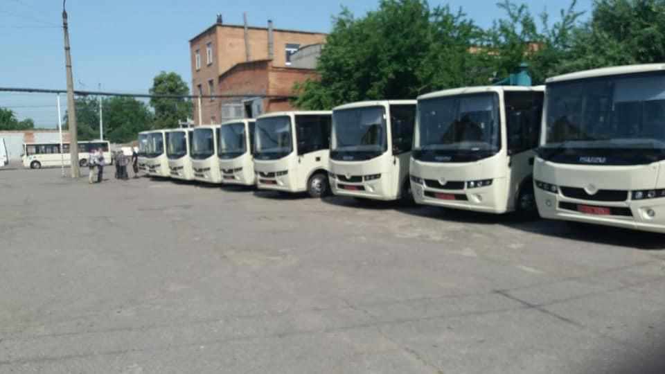 Незалежність Полтави від приватних перевізників: у місто прибули 9 нових автобусів