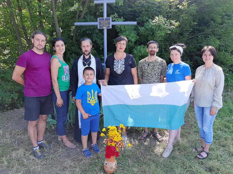 У Полтаві містяни впорядкували пам’ятний знак полеглим козакам-мазепинцям. ФОТО