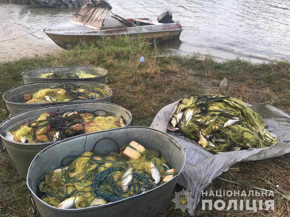 На Полтавщині чоловіки незаконно порибалили на 105 тисяч гривень. ФОТО