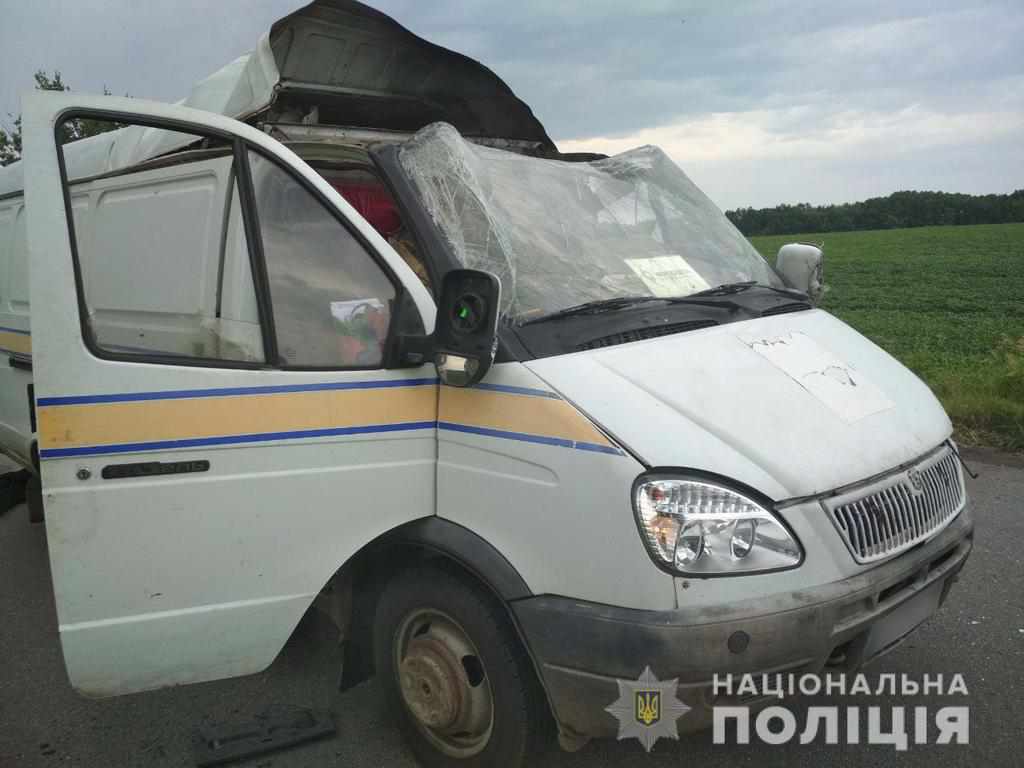 Водій інкасаторської машини Укрпошти, яку пограбували на Лубенщині, втратив око