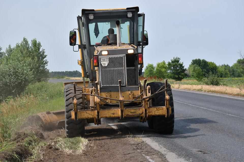 На Полтавщині розпочали ремонт шляху «Миргород – Велика Багачка – Байрак – Поділ»