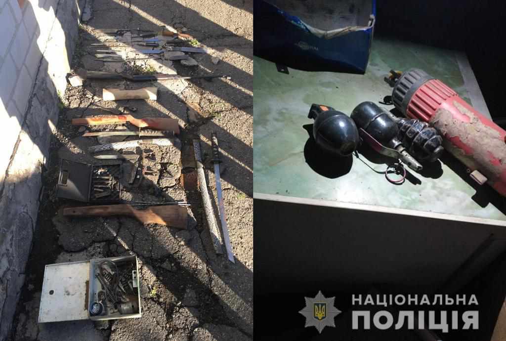 Торгували зброєю і наркотиками: на Полтавщині викрили злочинне угруповання. ФОТО