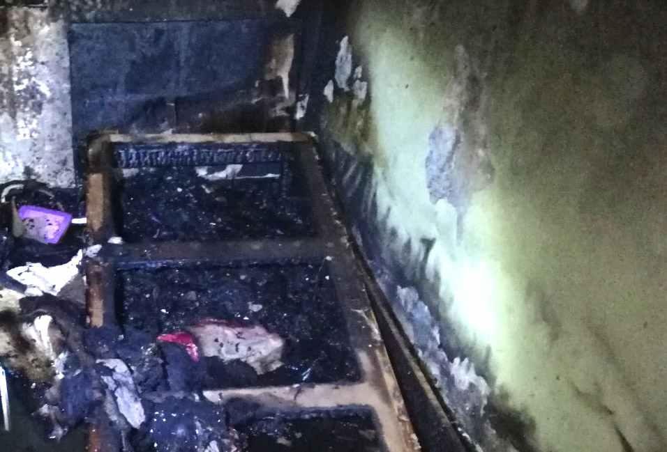 У Полтаві горіла дев’ятиповерхівка: чоловік дістав травми