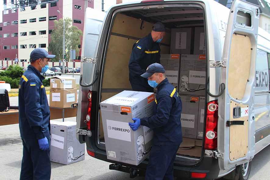 Полтавські рятувальники отримали обладнання майже на два мільйона