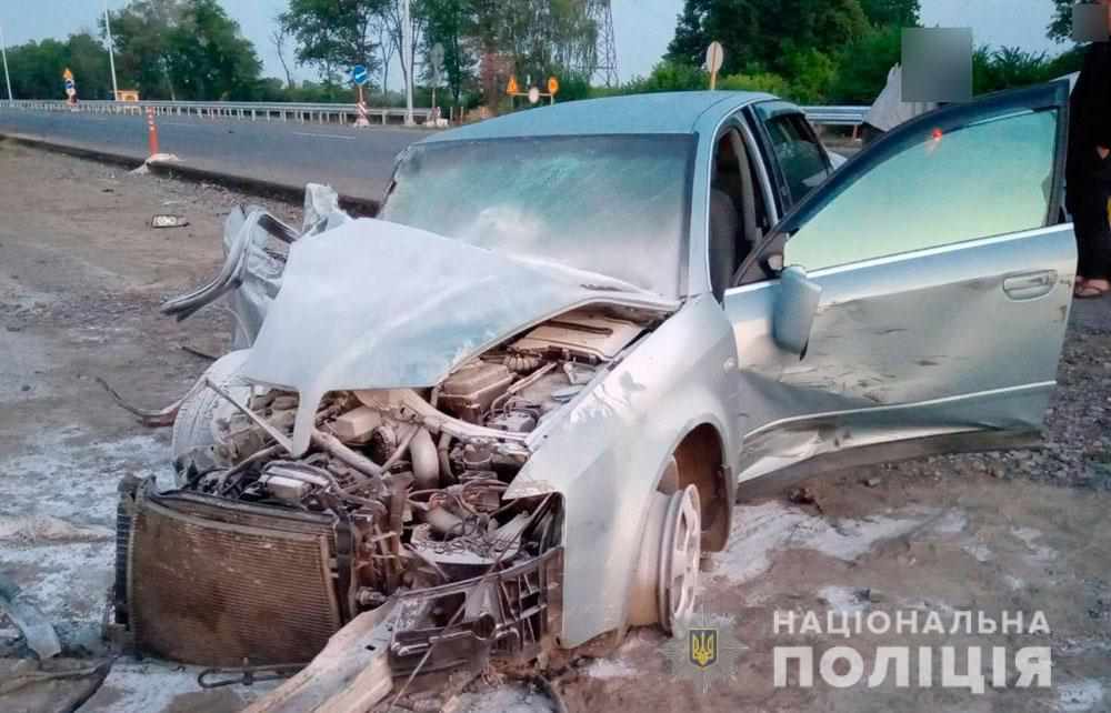 П’яний водій скоїв ДТП на Полтавщині: шпиталізували його самого і двох підлітків