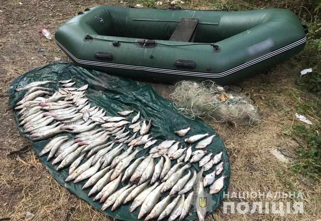 На Полтавщині жінка незаконно наловила риби на понад сорок тисяч