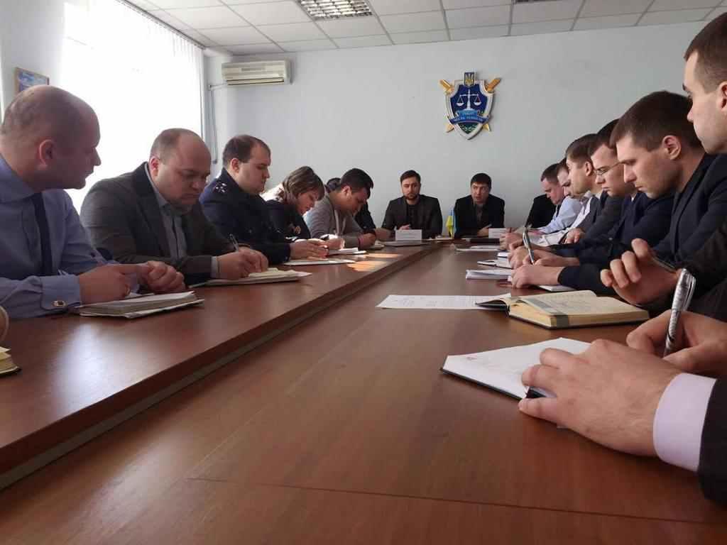 У полтавській прокуратурі нараді обговорили стан злочинності минулого року