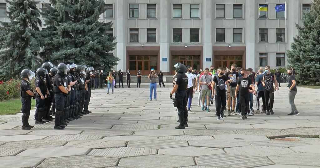Сьогодні у Полтаві проходять навчання правоохоронців. ВІДЕО