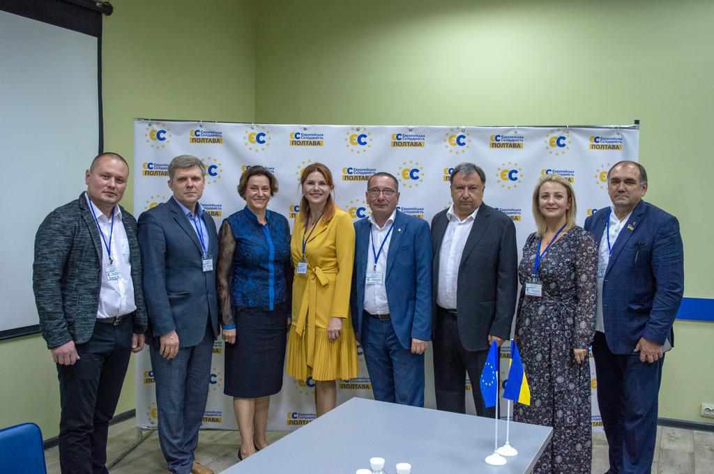 «Європейська Солідарність» представила своїх кандидатів у депутати до місцевих рад Полтавщини