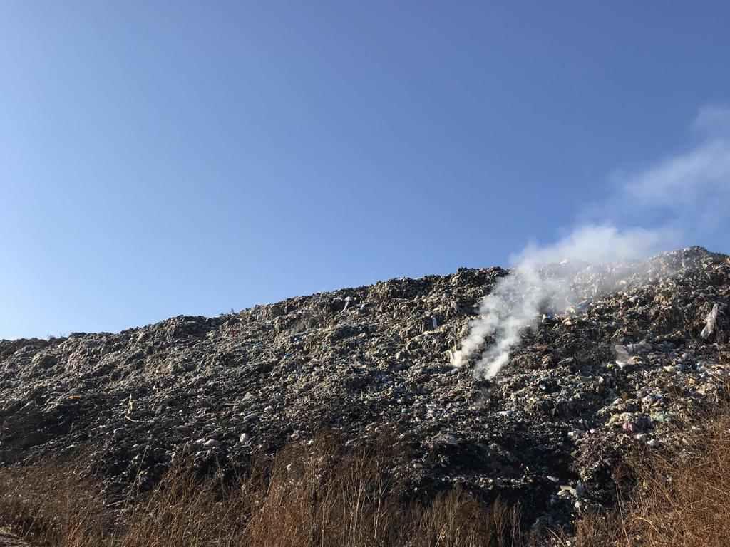 У Макухівці знову горіло сміттєзвалище