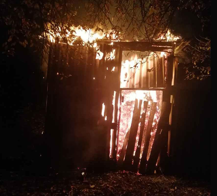 У Полтаві в приватному господарстві згоріло понад тонну сіна