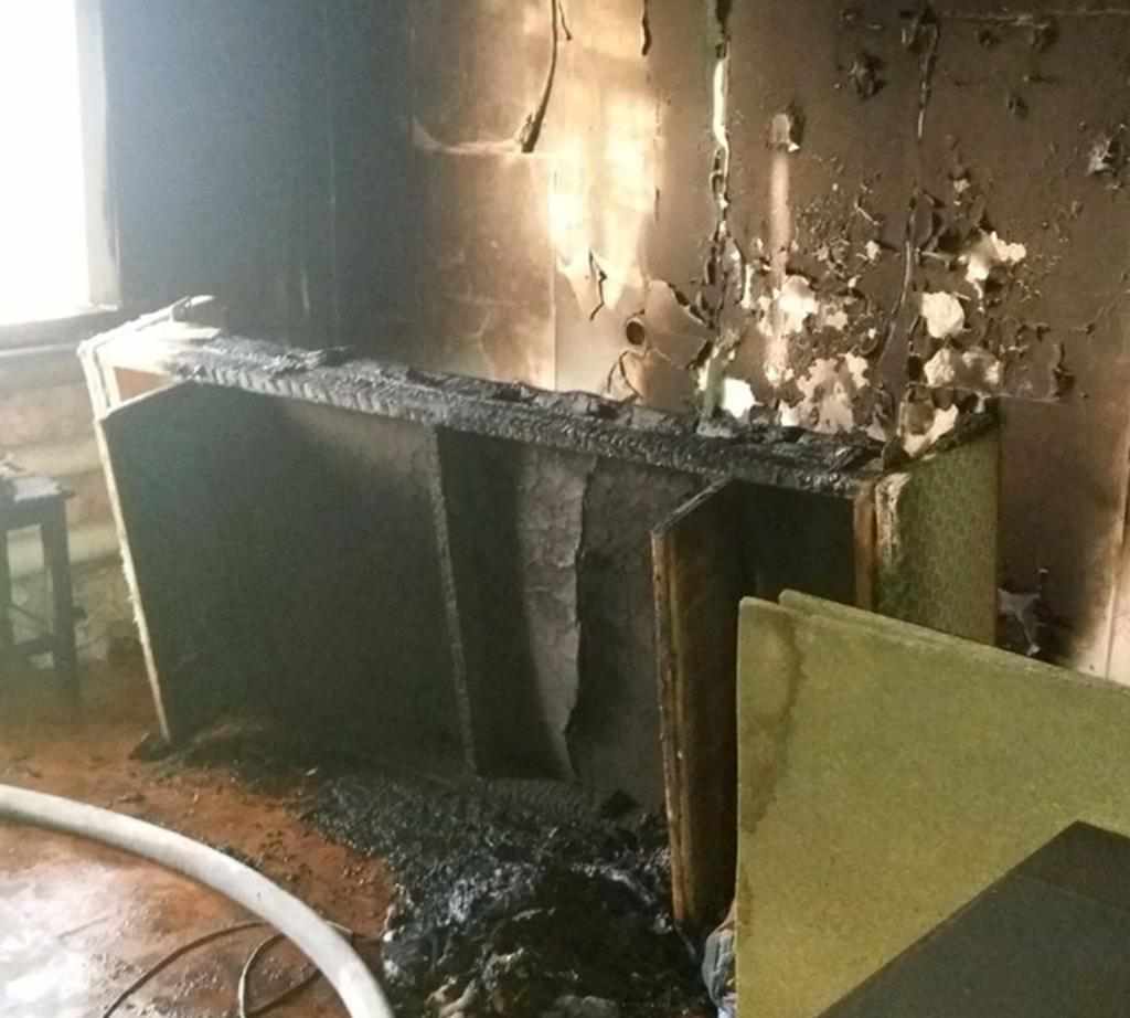 У Полтаві горіла квартира в багатоповерхівці