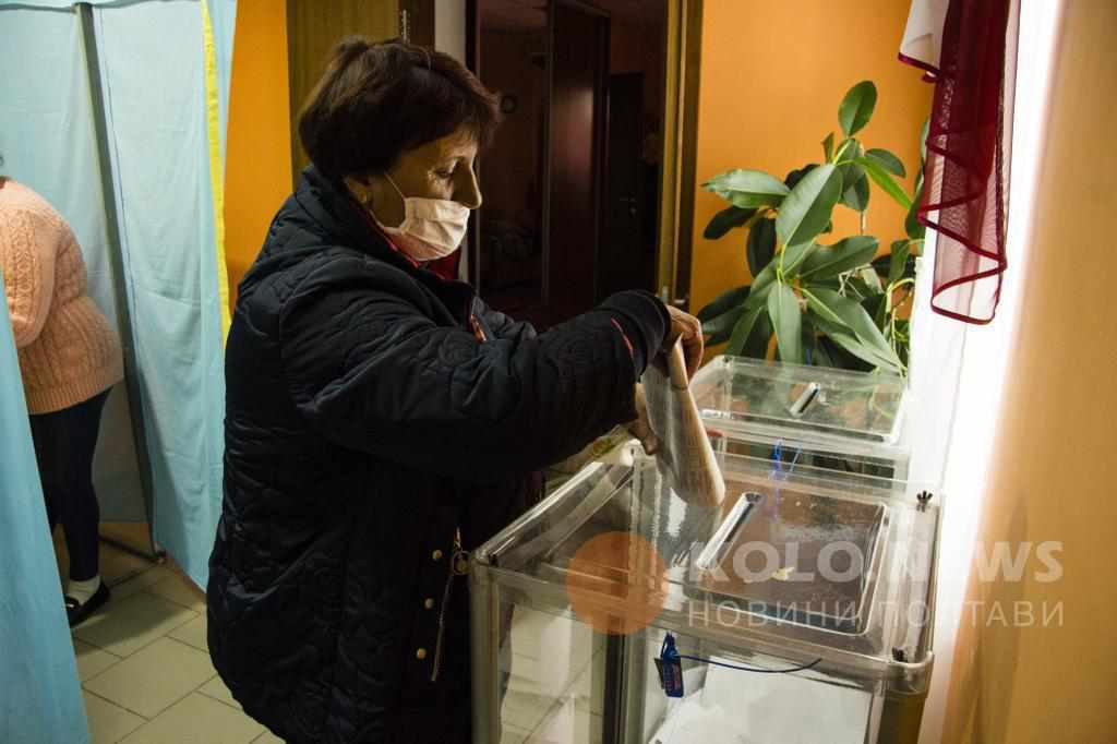 Явка виборців на голосуванні в другому турі виборів на Полтавщині – поки менше 10%