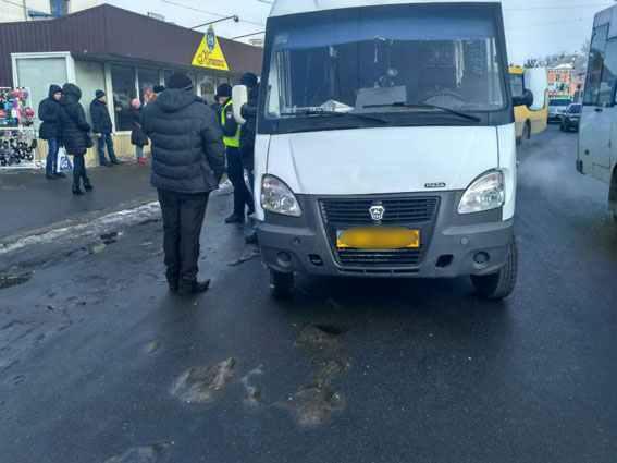 У Полтаві маршрутка збила жінку