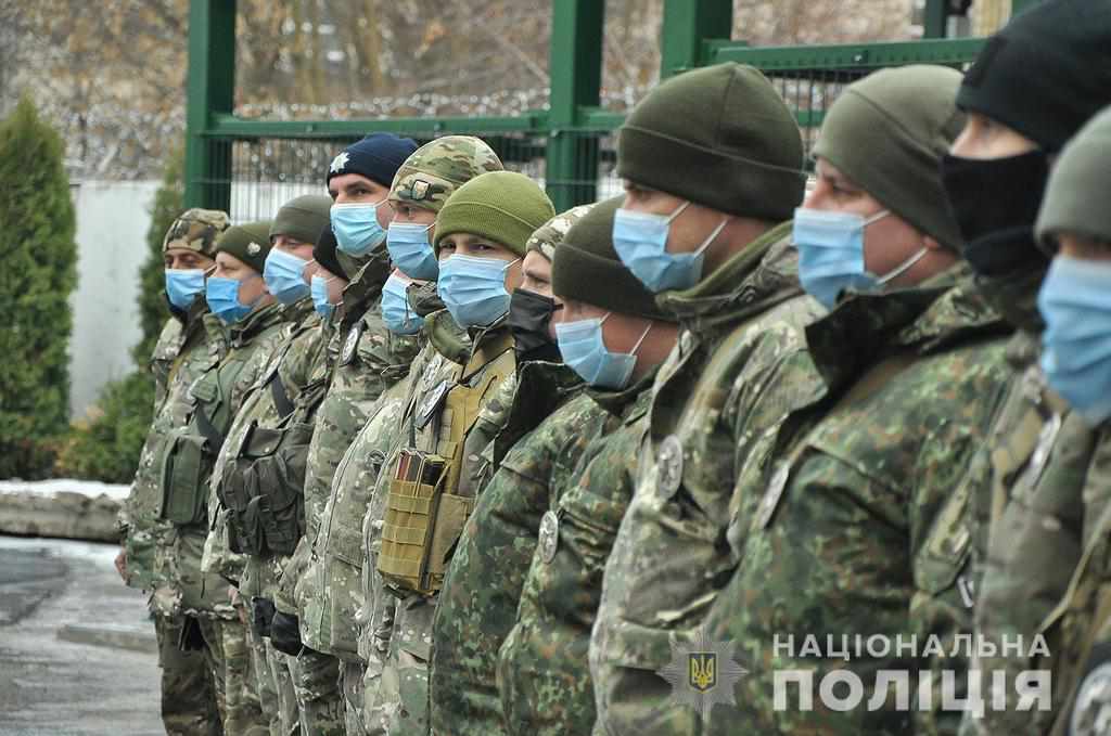 Полтавські поліцейські поїхали в зону ООС. ФОТО