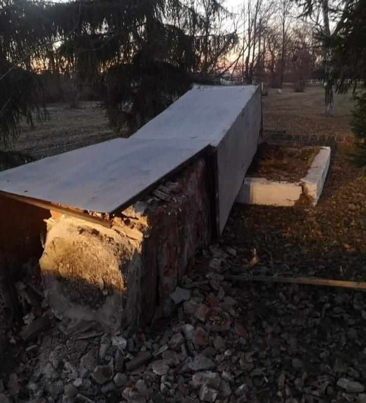 На Полтавщині демонтували пам'ятник Фрунзе