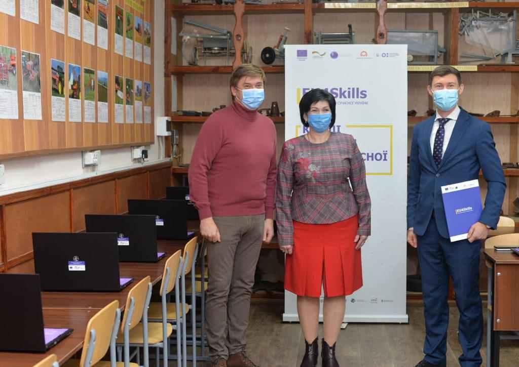 Заклади профтехосвіти Полтавщини отримали нове ІТ-обладнання на 100 тисяч євро. ФОТО