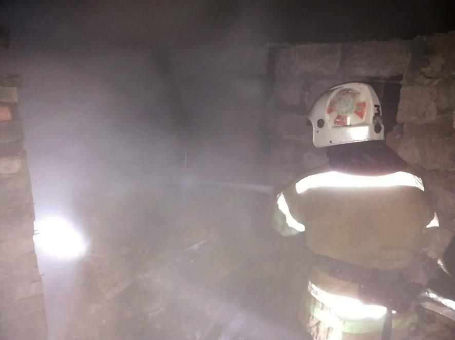 У Полтаві згоріла лазня