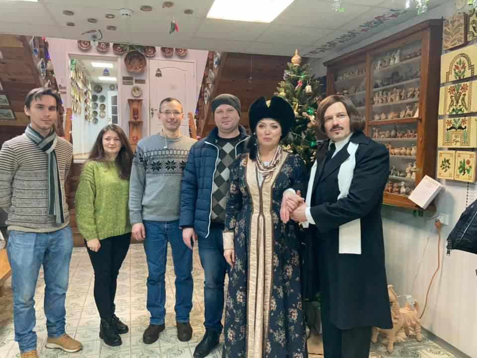 Полтавські театрали вперше зняли фільм «Зимові свята з Гоголем»