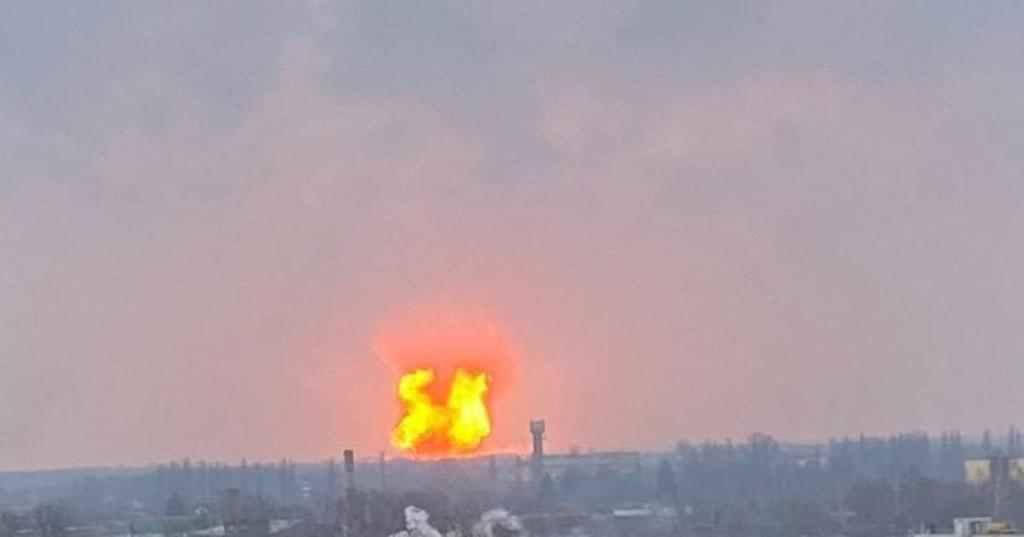 Під Лубнами стався потужний вибух на газопроводі. ВІДЕО