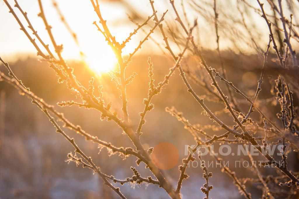 Після рекордних морозів на Полтавщину чекає різке потепління 