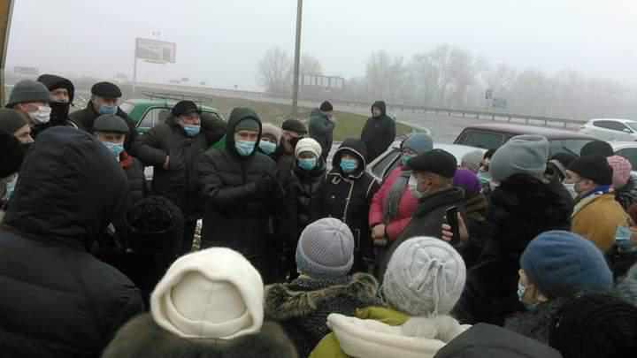 Не лише через газ: на Полтавщині мітингували проти тарифів на електрику