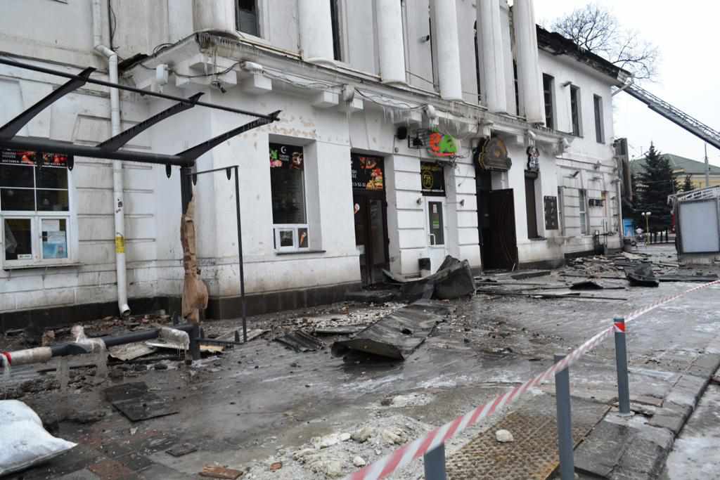 У бюджет Полтави заклали кошти на реконструкцію згорілого кінотеатру Котляревського