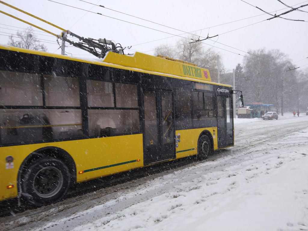 Скільки техніки чистить сніг у Полтаві