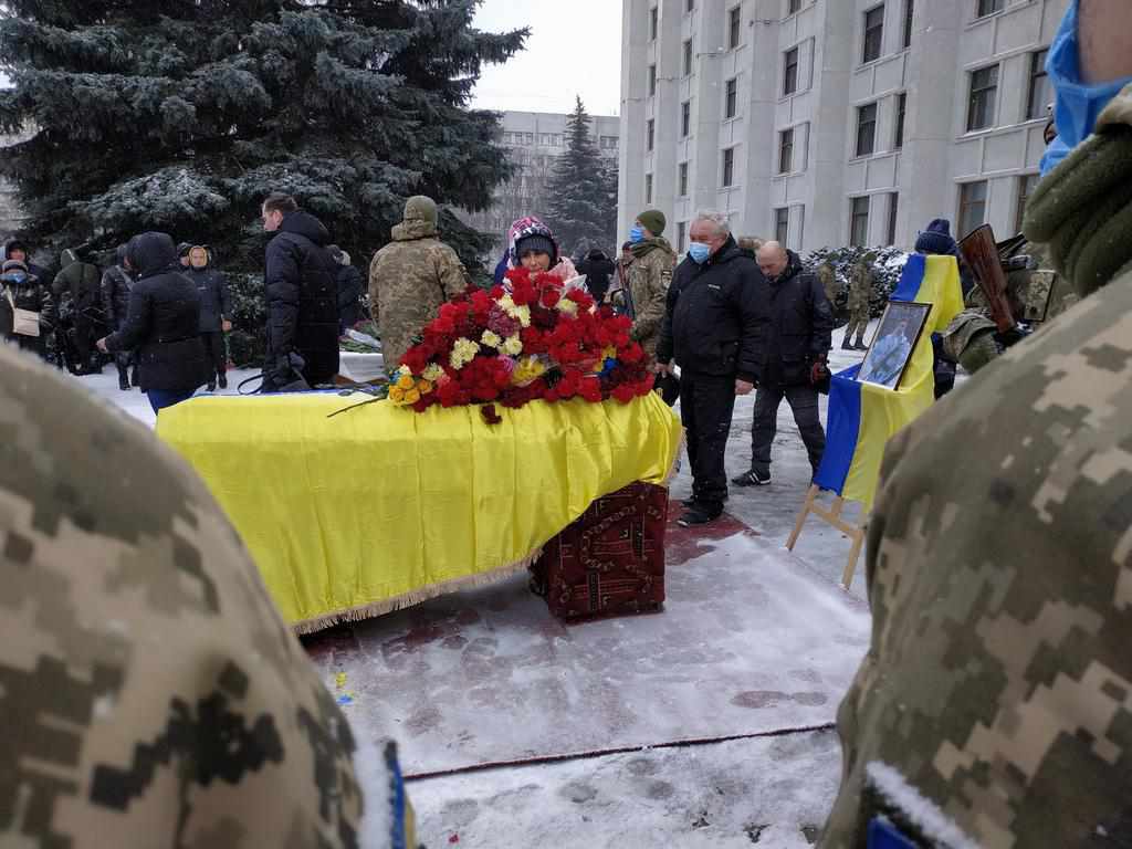 У Полтаві прощаються із полеглим героєм Олександром Глушком. ФОТО. ОНОВЛЕНО