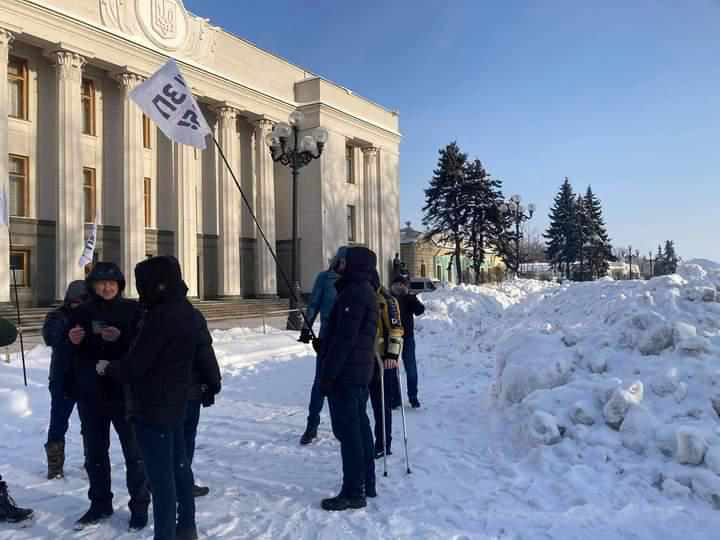 Полтавські водії знову мітингують під Верховною Радою