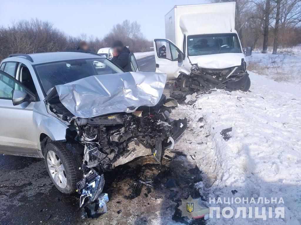 На Полтавщині сталося три ДТП, постраждали четверо людей