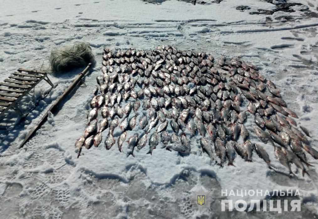 На Полтавщині виявили порушника, який незаконно наловив риби на 20 тисяч гривень