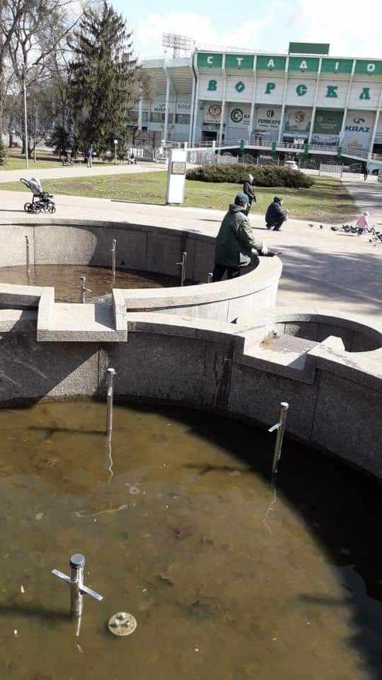 Коли у Полтаві запрацюють фонтани