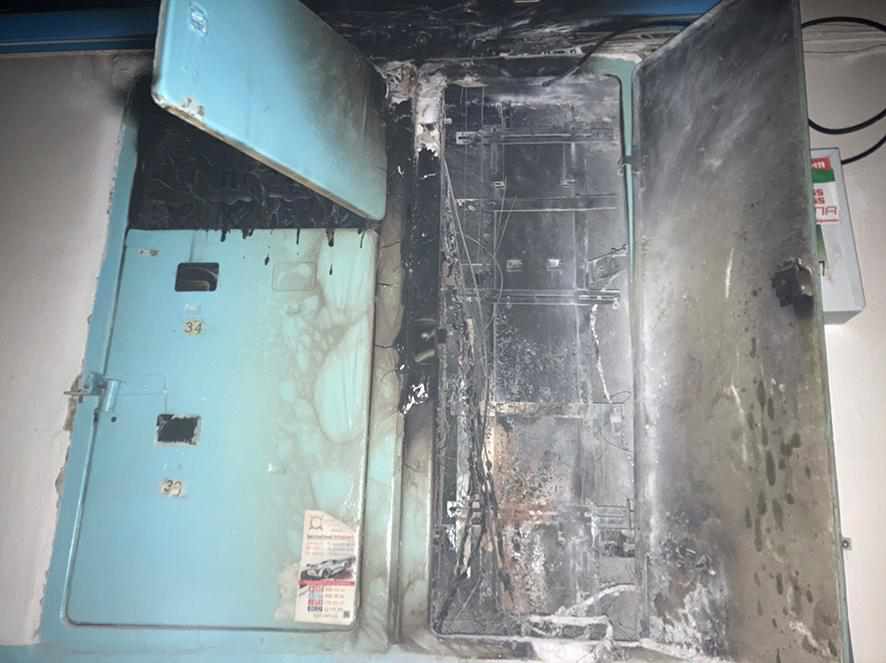 У Полтаві загорілися електрощитові у дев’ятиповерхівці: рятувальники евакуювали 10 осіб