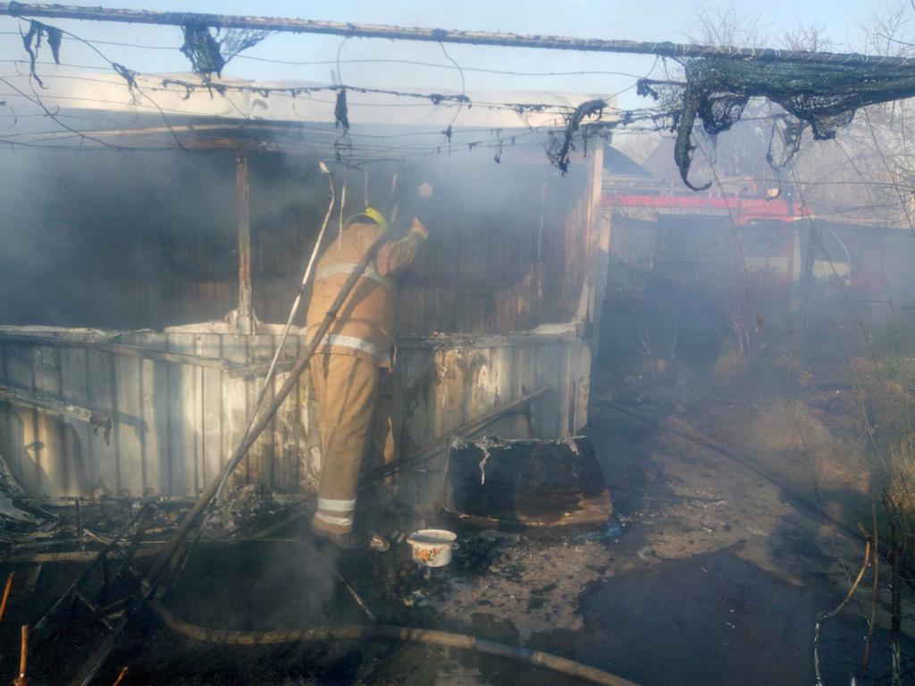 На Полтавщині жінка дістала опіки в пожежі