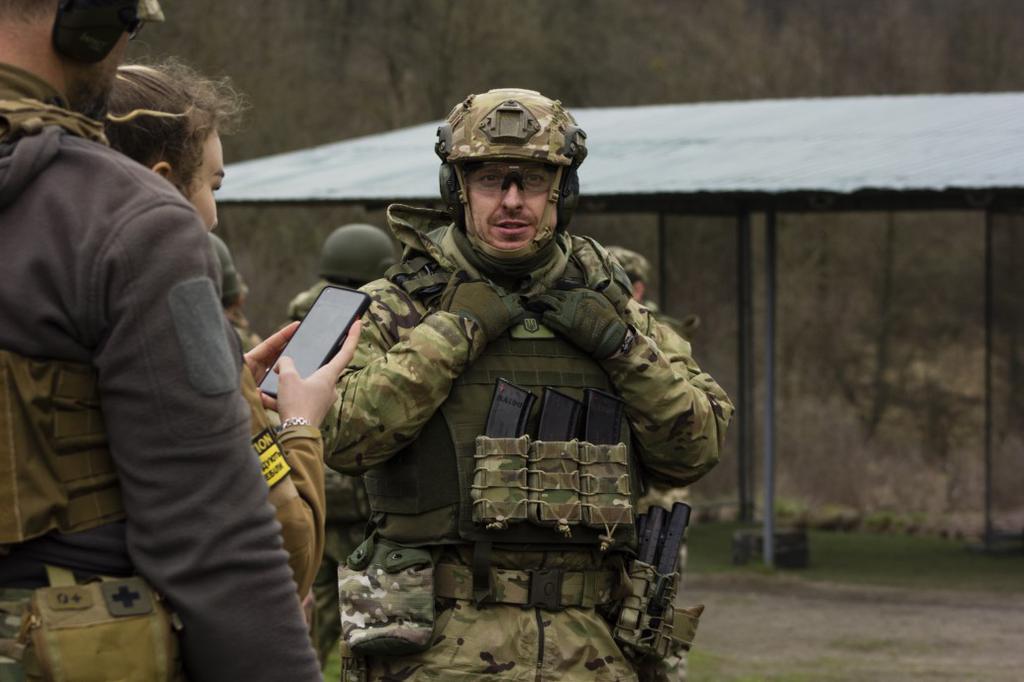 На Полтавщині відновили проведення навчань резервістів територіальної оборони. ФОТО