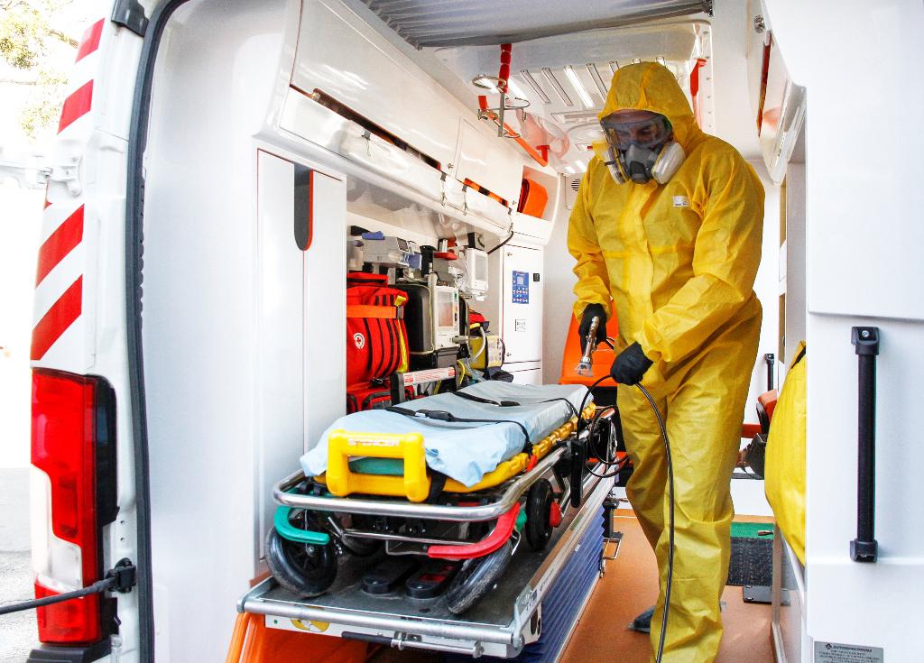 У Полтаві випробовують новий засіб для дезінфекції від угорської компанії